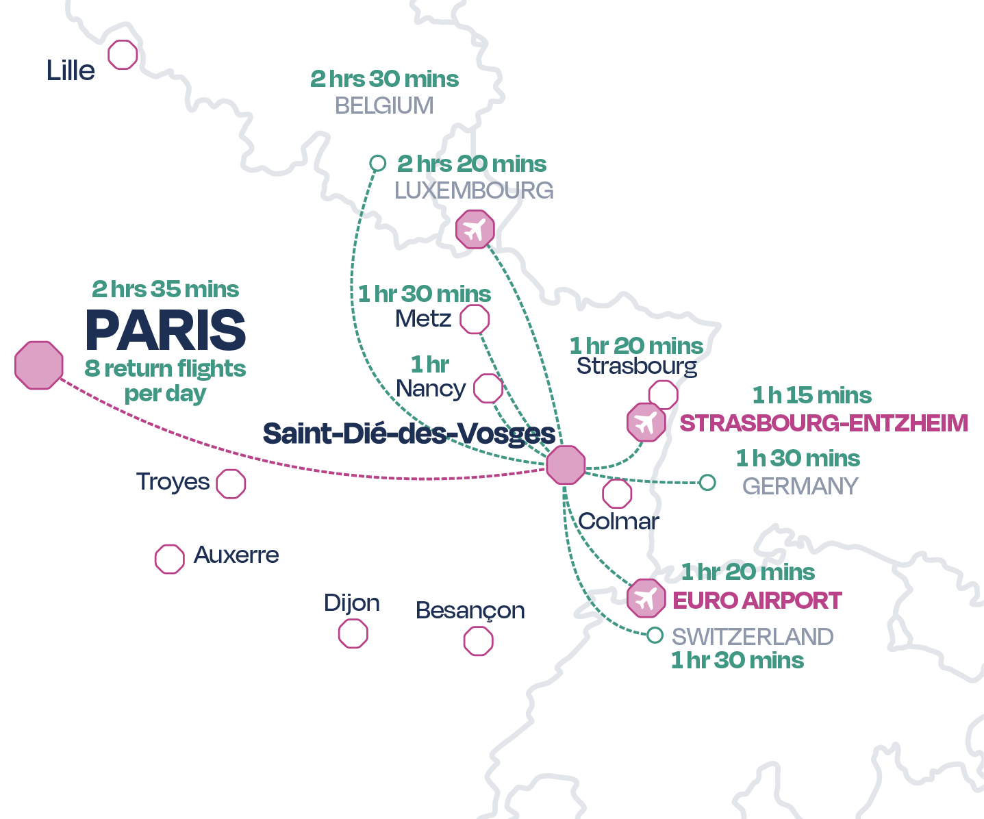 Location of the Cambium Campus
